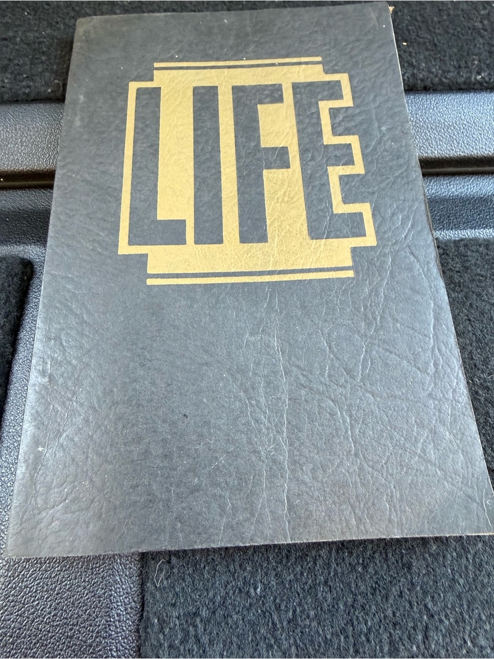 Black and Gold Notebook / Journal
